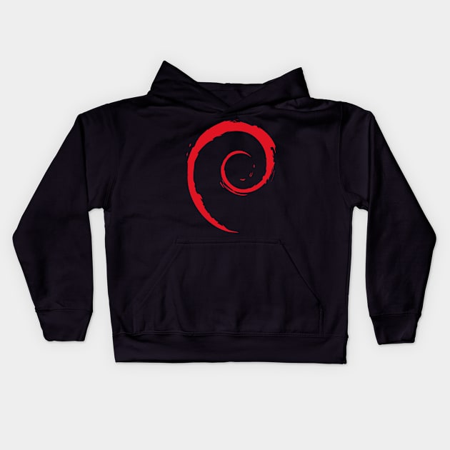 Debian Kids Hoodie by wronecka